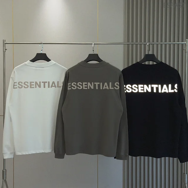 New Essentials Reflective Los Angeles Long Sleeve Shirts 1