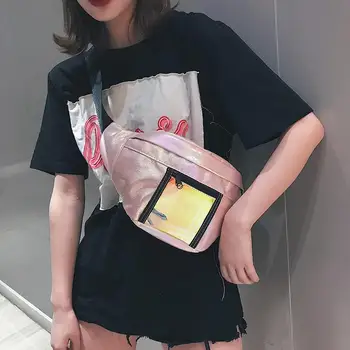 

Women Men Waist Fanny Belt Packs Large Capacity Shoulder Messenger Handbags Leather Crossbody Chest Bags Phone Pouch