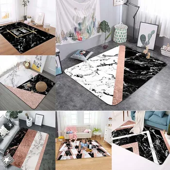 

Fashion Modern Area Rugs Geometric Pattern Carpet Nordic Simple Living Room Bedroom Floor Rug Mat Kids Crawling Tapete