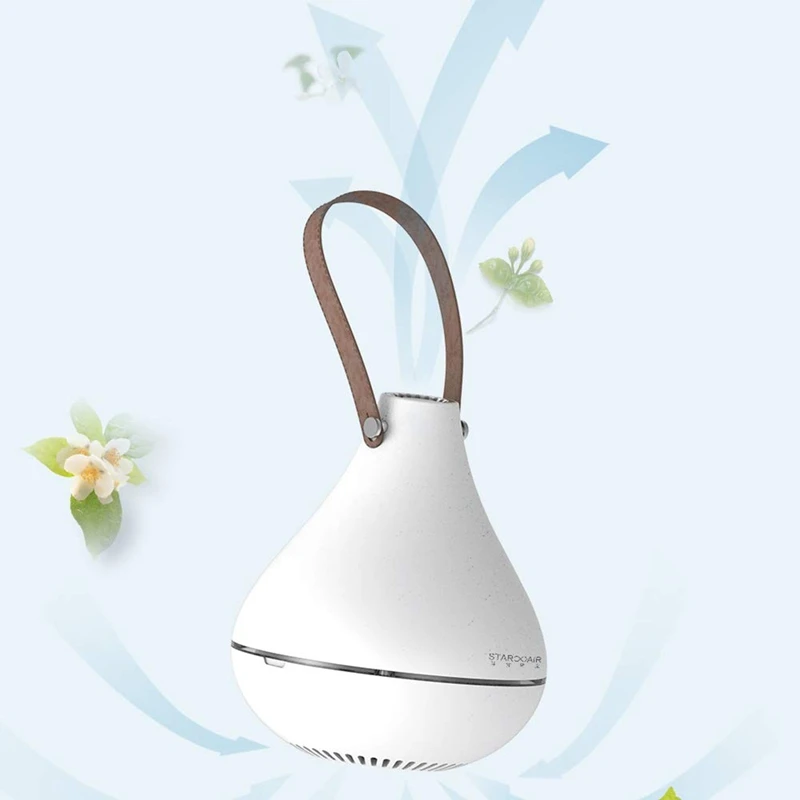Starxoair ароматерапевтические диффузоры, подвесной Интеллектуальный Ароматерапевтический аппарат для устранения запаха одежды, портативный светодиодный мини-аппарат Ar
