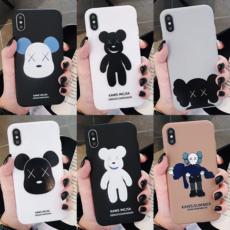 

Cruel Kwas Bear ase For for Samsung Galaxy S10 S9 S8 S7 S6 Plus Lite Note 9 8 Silicone Cover Soft TPU Protective