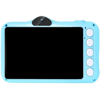 

Mini Children Camera, HD Rechargeable Kids Toy Camera Camcorder 32G TF Card 1080P 3.5 inch Toddler Video Recorder(Blue)