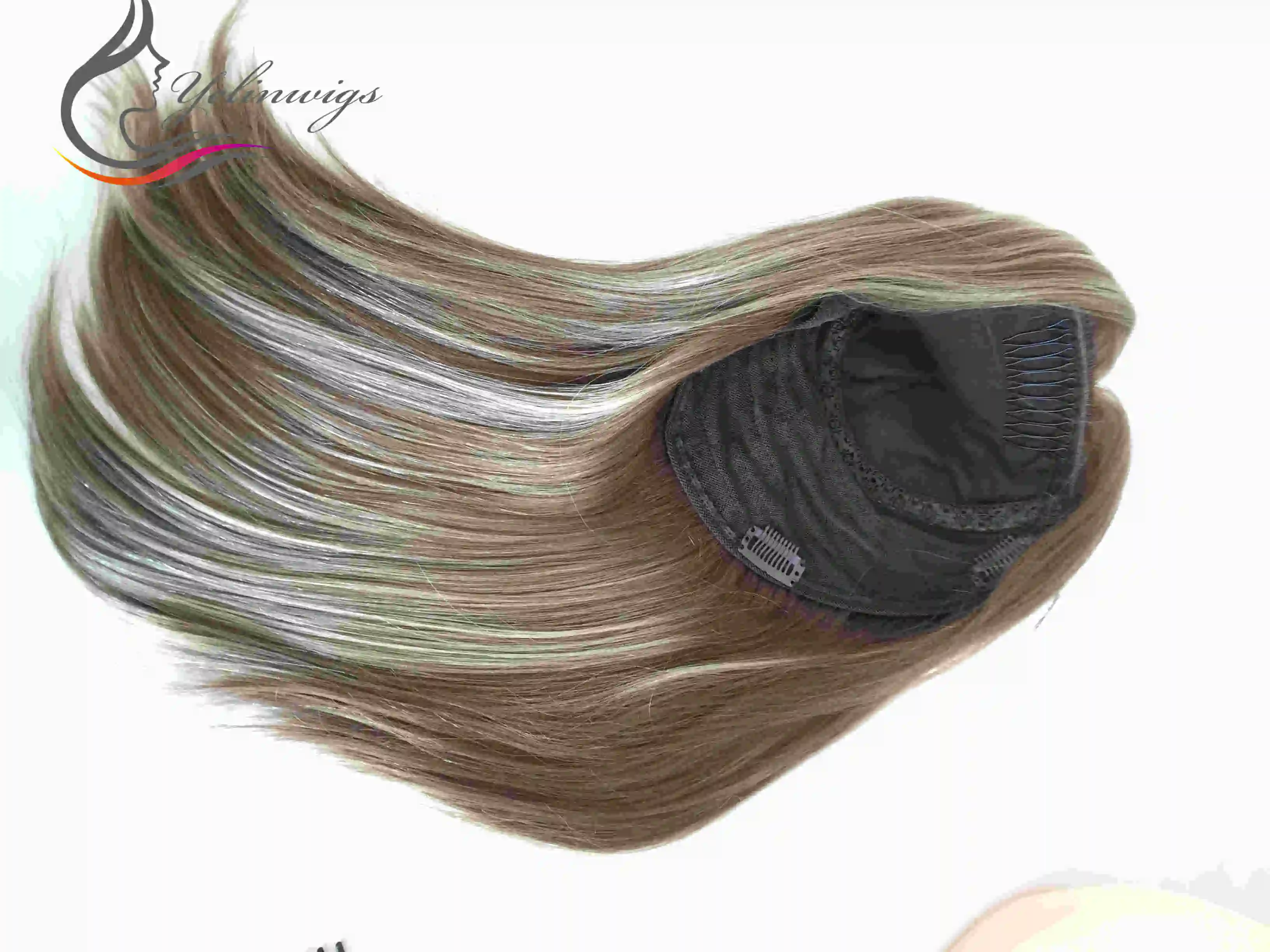 Yelin парики блонд цвет еврейский Топпер волосы штук высокое качество европейские волосы Kippah осень Кошерные волосы штук