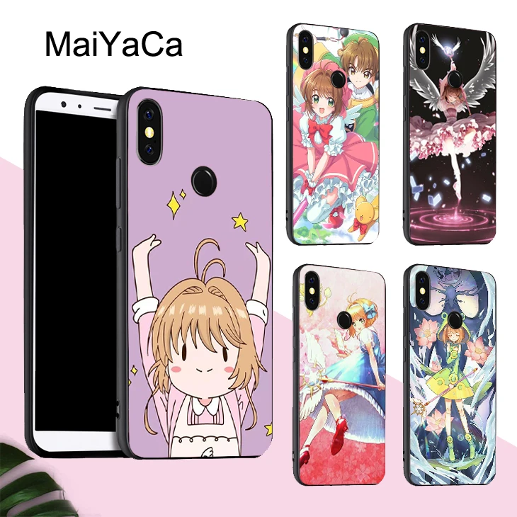 MaiYaCa Cardcaptor Sakura чехол для Red mi 9 C 9A Note 7 8 Pro 8T 9S 9T 10 Lite POCO X3 | Мобильные телефоны и