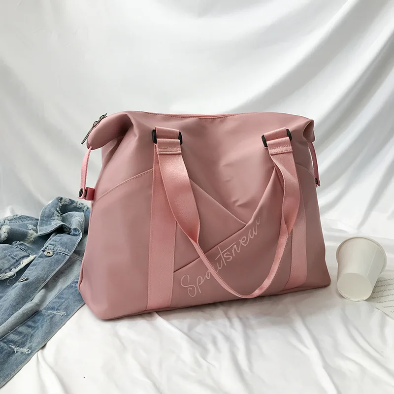 

New dry and wet separation belt shoes large capacity portable travel bag fitness sports bag female waterproof yoga bag