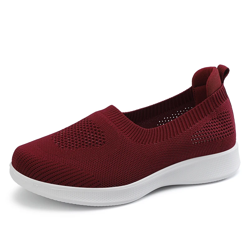 Women's  Shoes Sports Vulcanized Round-toed Women's Low-heeled Shoes Women Lace Mesh Loafers 2020 Casual Shoes Women's Shoes