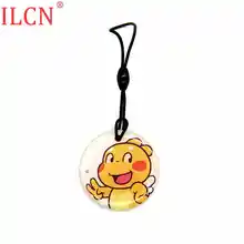 125 кГц ID Водонепроницаемый перезаписываемый ключ жетон брелок RFID карта шкафчик брелок жетон тег EM4305 EM4205 карта доступа 1 шт