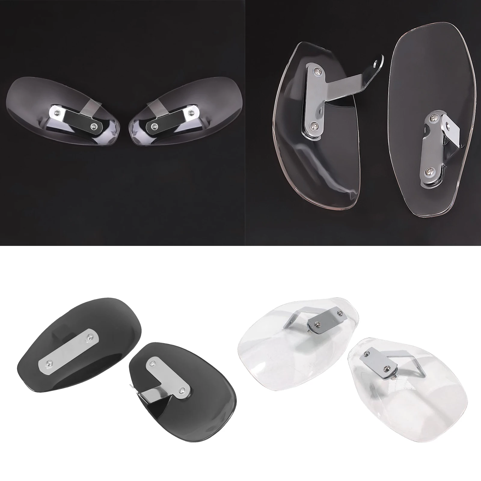 Universal Motorcycle Hand Guard Handlebar Protector Cold Wind Deflector Shield Handguard Plate For Harley Honda Yamaha | Автомобили и
