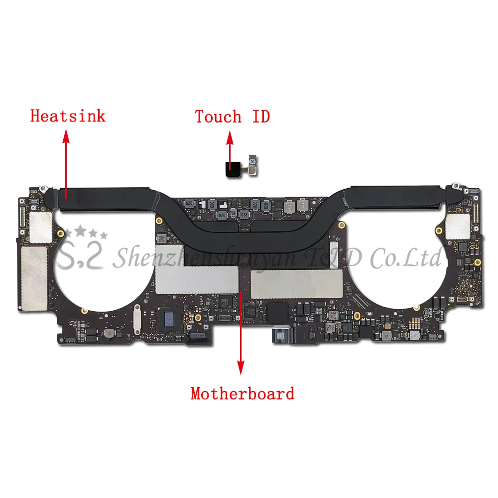 Tested A1707 Motherboard 820-00928-A for MacBook Pro 15 '' A1707 Logic Board 820-00281-A 2016 2017 Year EMC 3072 EMC 3162