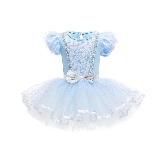 Girls Princess Dress Kids Elsa Anna Sofia Snow White Rapunzel Dress Summer Girls Tutu Ballet Dance Costume 3-10 Years Princess dress 02
