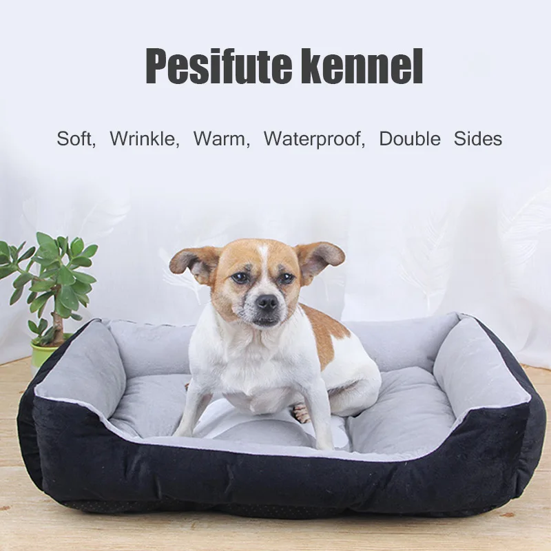Dog Bed Mat Kennel Soft Dog Puppy Pet Supplies Nest For Small Medium Dogs Winter Warm Plush Bed House Waterproof Cloth Pet Beds Dog Bed Mat Kennel Soft Dog Puppy Pet Supplies Nest For Small Medium Dogs Winter Warm Plush Bed House Waterproof Cloth Pet Beds