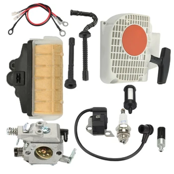

Engine Carburetor Spark Plug Recoil Starter Fuel Filter For STIHL MS230 MS250