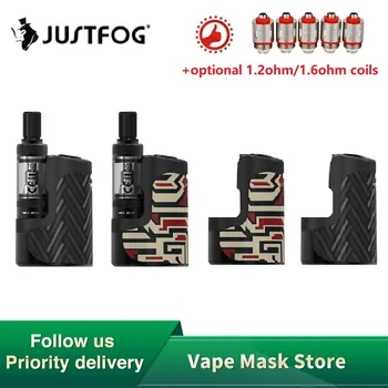 

Original JUSTFOG Compact 16 Kit with 1400mAh Battery & 1.9ml Atomizer 3 levels Variable Voltage Vape Kit vs Justfog Q16/ Vinci X