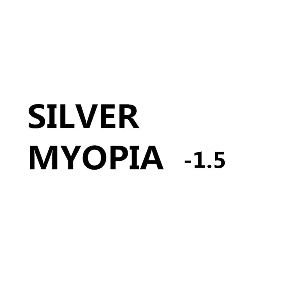 silver myopia 150 Плавание Силиконовые противотуманные покрытия вода Плавание ming диоптрий очки при близорукости очки для плавания для взрослых Маска - Цвет: silver myopia 150