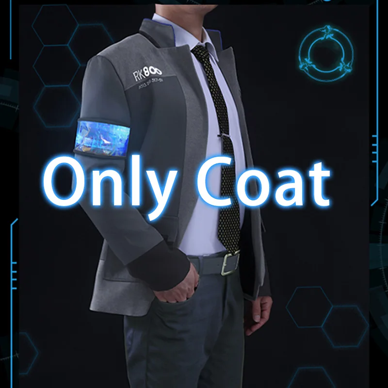 Nyttig Egen sydvest Detroit: Become Human Connor Rk800 Led Upgrade Cosplay Costume For  Halloween Jacket Full Set - Cosplay Costumes - AliExpress