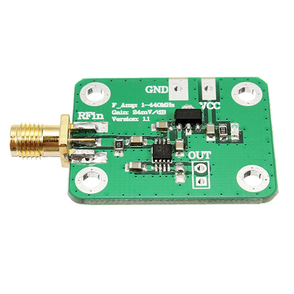 AD8310 0.1-440MHz High-Speed High Frequency RF Logarithmic Detector Measurement Power Meter for Amplifier AD8310 0.1-440MHz High-Speed High Frequency RF Logarithmic Detector Measurement Power Meter for Amplifier