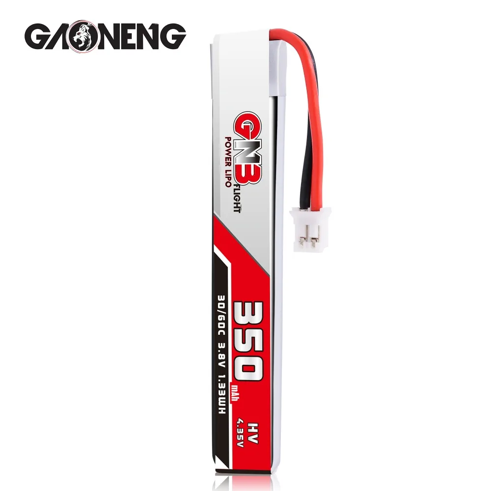 5 шт. GAONENG 350 мАч 3,8 в 30C/60C LiHV Lipo батарея PH2.0 разъем для Eachine UK65 US65 blade inductrix FPV BetaFPV 65S UR65 Дрон
