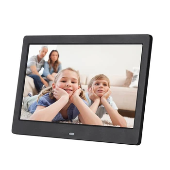 

10" LEDs Digital Photo Frame 1024*600 Album Display Video MP4 MP3 Audio Clock Calendar with Remote Control Touch Key Photo Frame