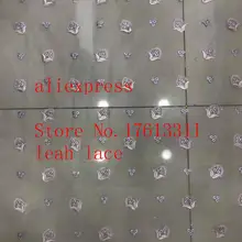 5 ярдов/сумка LF129# смешанные цвета вышивка цветочный узор Французский Минимализм стиль ткани используется в свадебных платьях