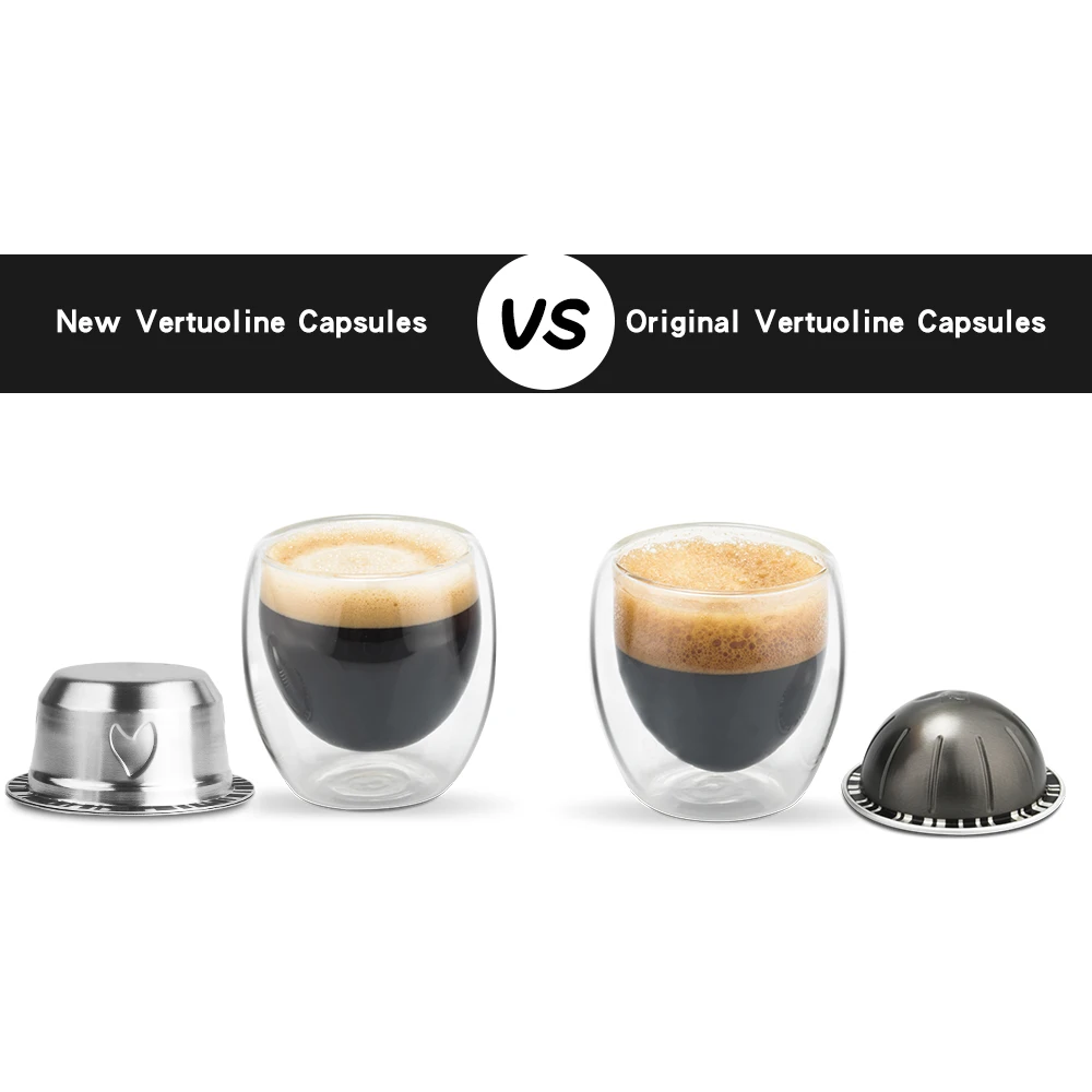 Многоразовые капсулы для кофе Nespresso из нержавеющей стали 80/150/230 мл|Фильтры кофе| |