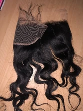 Mishell 30 32 34 extensiones de pelo ondulado malasio ondulado de 40 pulgadas con extensiones de cabello humano Frontal con cierre, extensión de cabello Remy