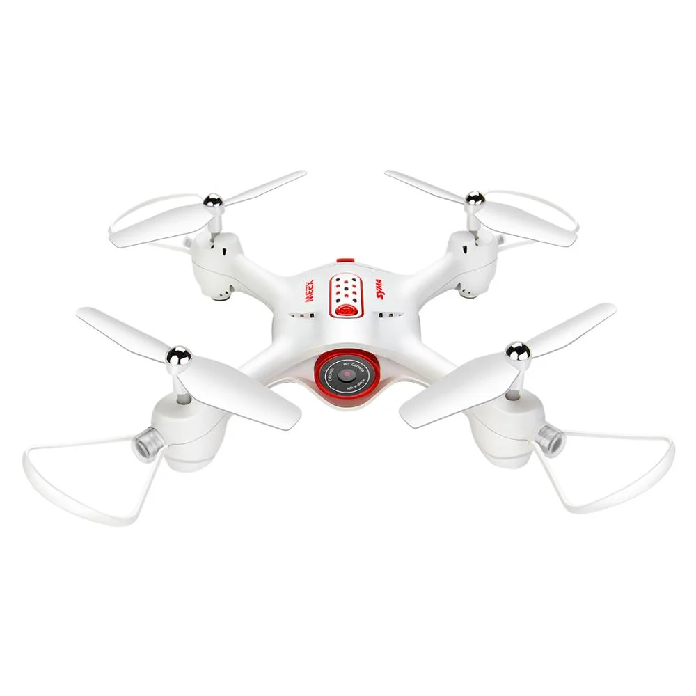 SYMA X23W Квадрокоптер FPV Wifi в режиме реального времени Трансмиссия безголовая модель RC вертолет мини-Дрон с Вертолет камеры - Цвет: Белый