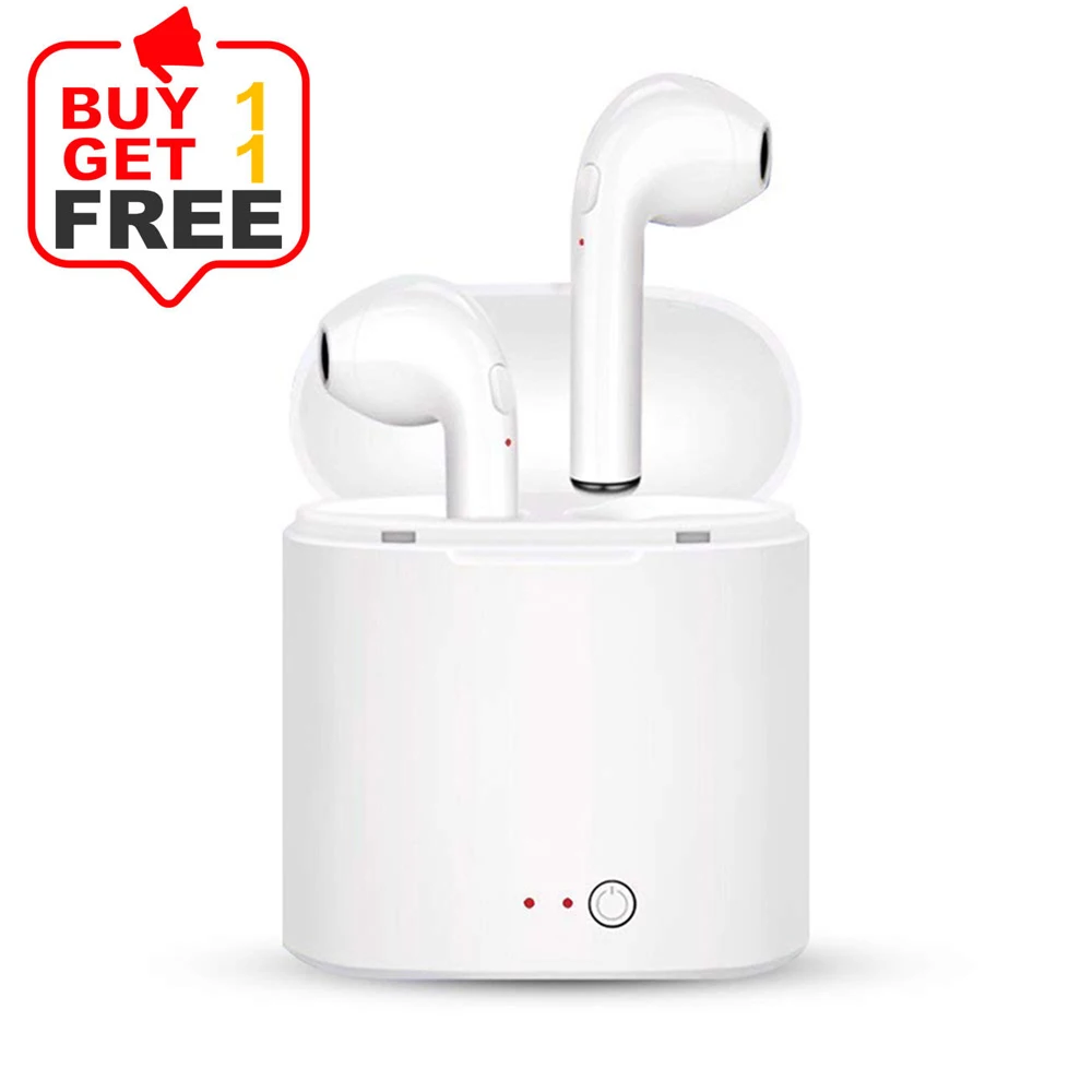 

i7s TWS Wireless Headphones беспроводные наушники Wireless Earphone гарнитура Bluetooth with чехол для наушников redmi airdots