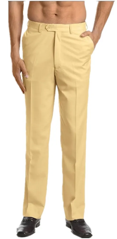 Sunshine Yellow прямые мужские штаны Slim Fit Брюки для делового костюма/мужские высококачественные свободные тонкие брюки модные