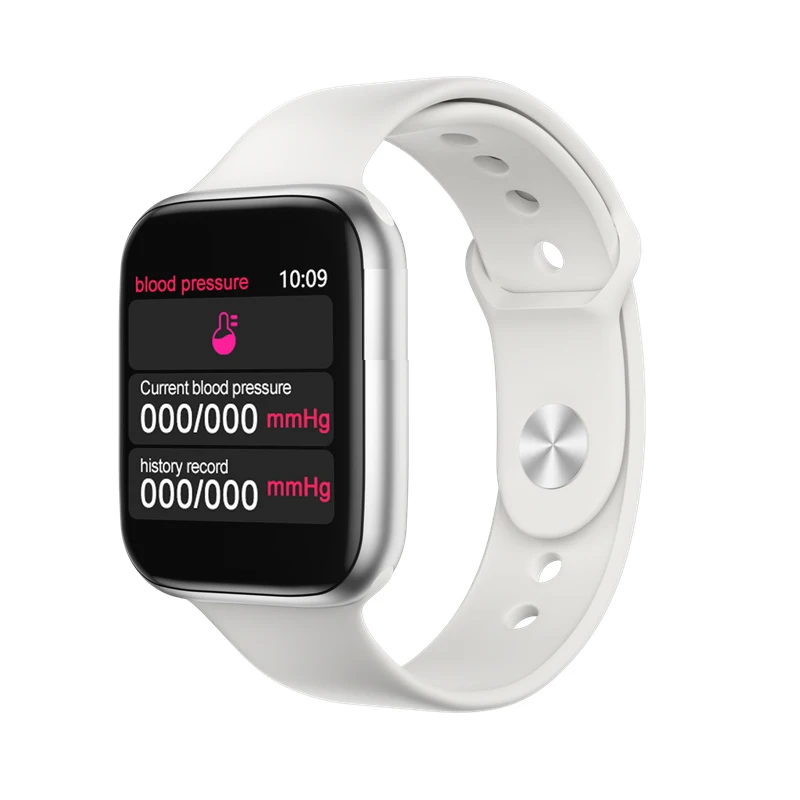 Смарт-часы W4, Bluetooth, умные часы, IOS, Watch4, W5, для мужчин и женщин, музыкальная камера, монитор сердечного ритма, водонепроницаемый смарт-браслет VS W34 - Цвет: Белый