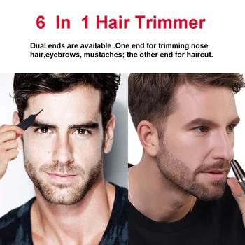 

Multi functional Hair Trimmer Eyebrow Ear Nose All in one Trimmer Male Mustache Beard Eyebrow Electric Hair Trimmer Face Care