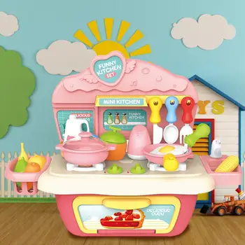 

Children Pretend Play Kitchen Toys Set Vegetables Fruits Toy Kitchen Cutlery Table Kids Toy Set For Children Christmas Gift