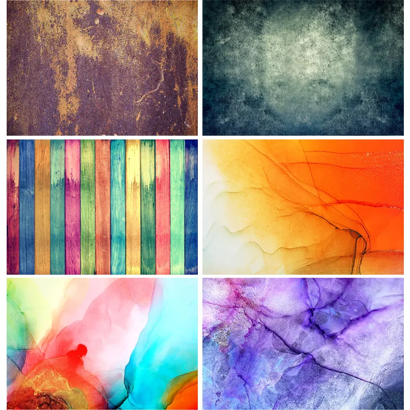 

SHENGYONGBAO Vinyl Gradient Color Abstract Photography Background Baby Photographic Backdrops For Photo Studio 201015LSH-03
