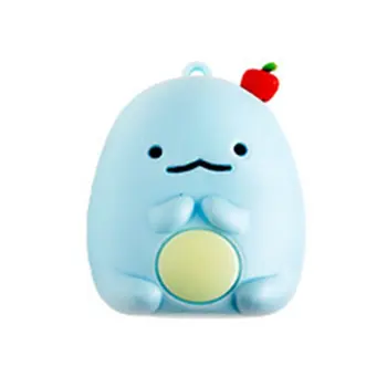 

New Cute Dumpling Corner Bio Corner Bio Key Chain Pendant Bag Gift Jewelry Pendant Pvc Soft Plastic Doll