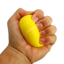 1 шт. яйцо фитнес ручной зажимной эспандер усилитель предплечья запястье палец тренажер сильные силы снятие стресса мощность палец мяч