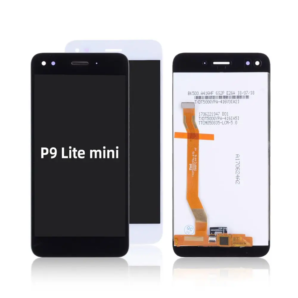 Замена на рамке для huawei P9 Lite Mini дисплей сенсорный экран Y6 Pro|Экраны мобильных