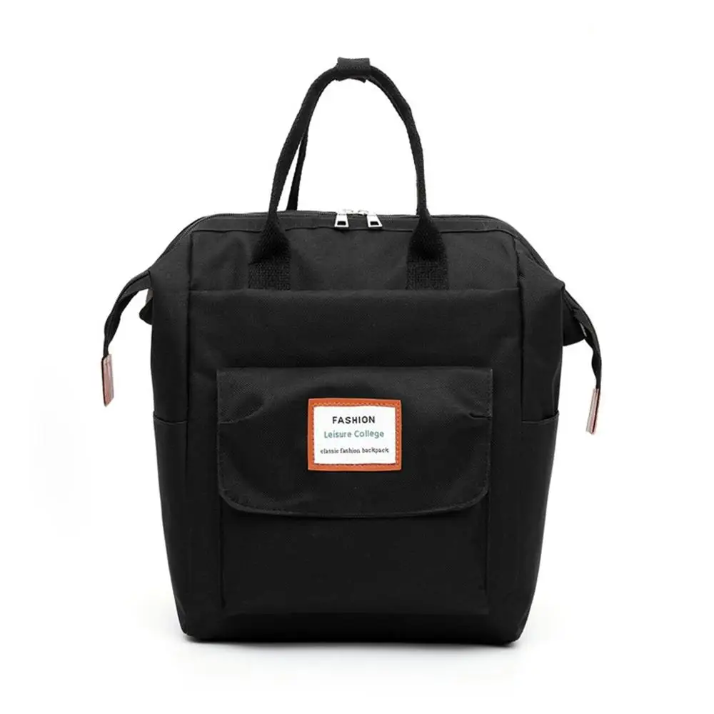 Дорожная сумка для мам, многофункциональная модная женская сумка на плечо с зажимом, уличная Портативная сумка для матери, Большая вместительная сумка на молнии - Цвет: F