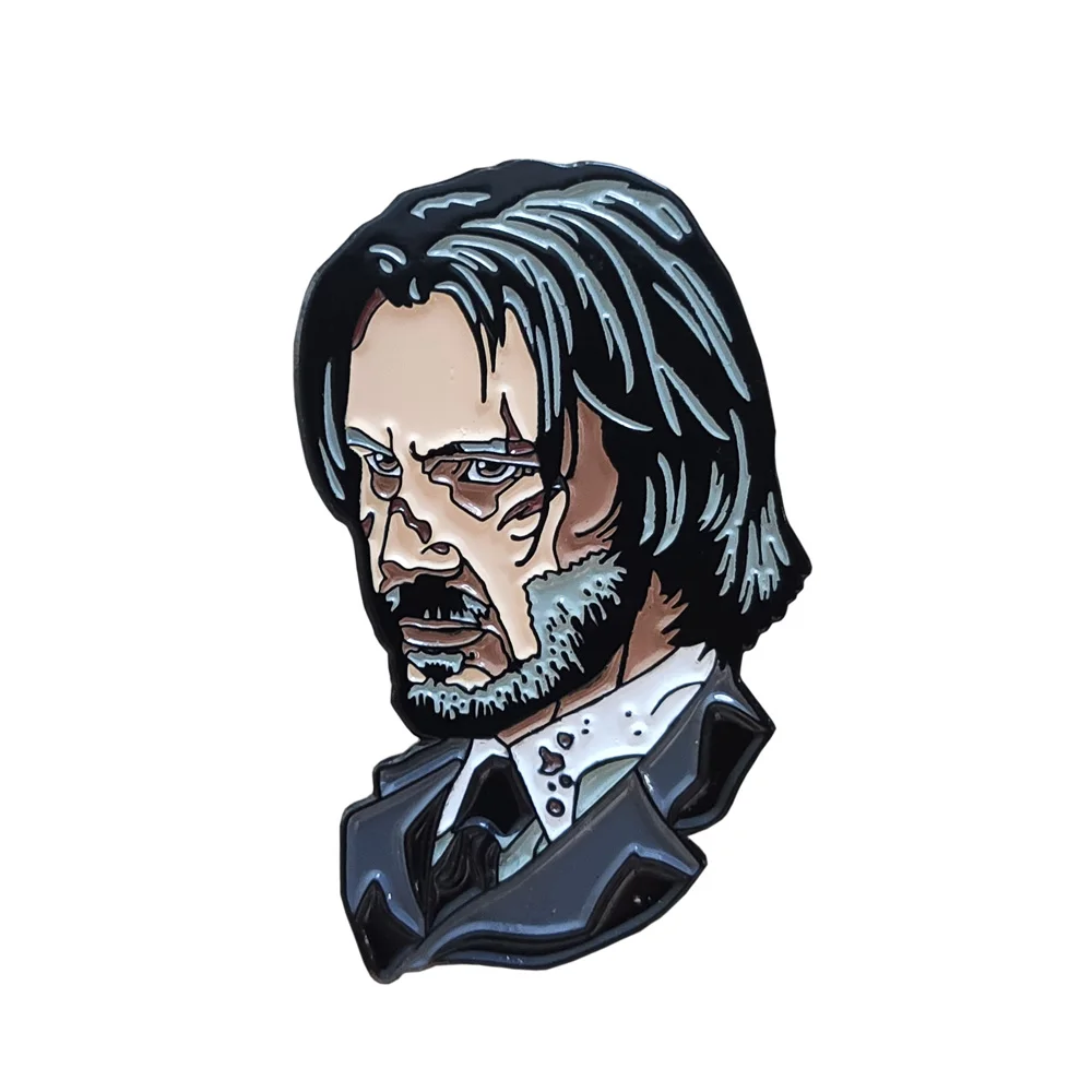Брошка с эмалью JOHN WICK|Броши| |