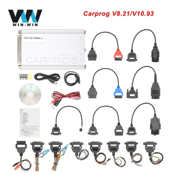 

CARPROG V8.21 V10.93 Car Prog V8.21 Online Version ECU chip tuning tool With 21 Adapters ECU programmer better than V10.0.5