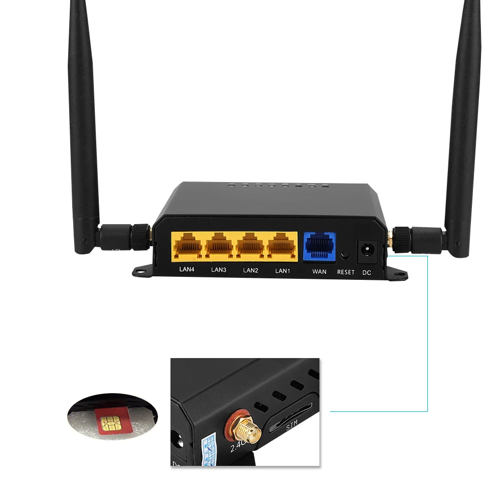 

SOONHUA Wireless Router Industrial Grade Routers High Speed Router With 4 Port LAN Interface Free Shipping