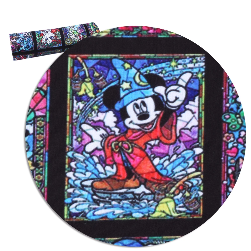 20*34cm Cartoon Character printed 4 ways stretch knit Patchwork fabric
for Tissue Kids Home Textile for Sewing Doll Cloth,c9428