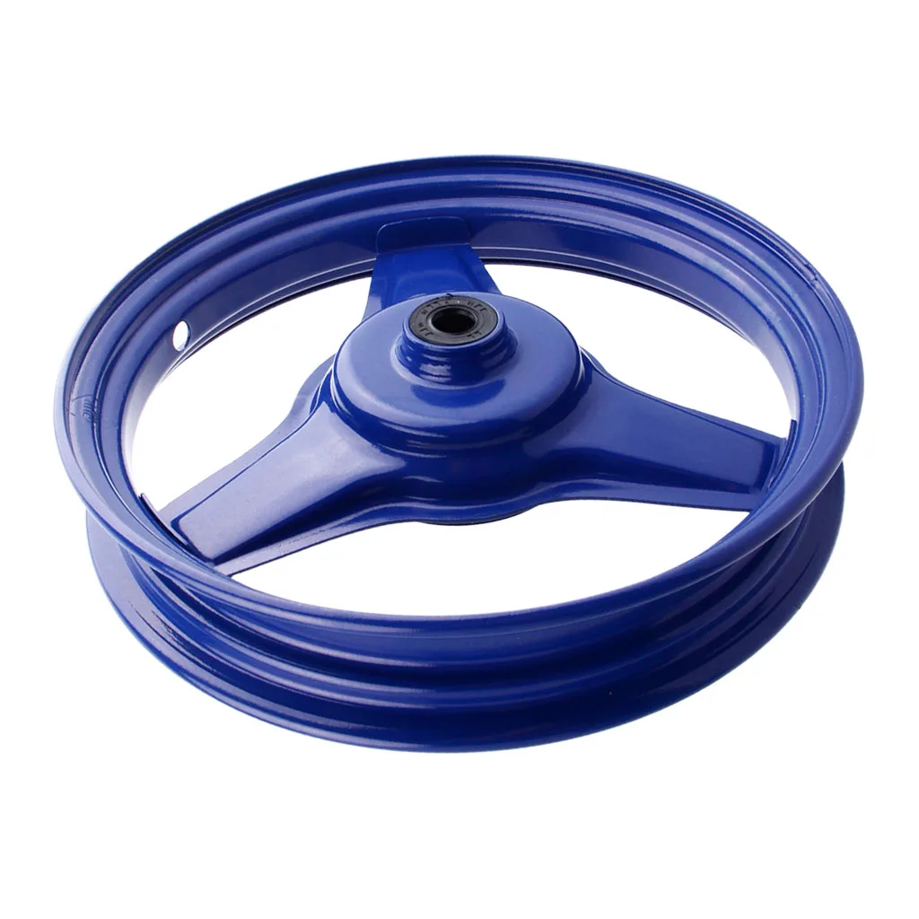 Front Rim Wheel Replacement Part - Fit for Yamaha PY50 & PW50 Motorcycle -27cm 10-inch - Blue