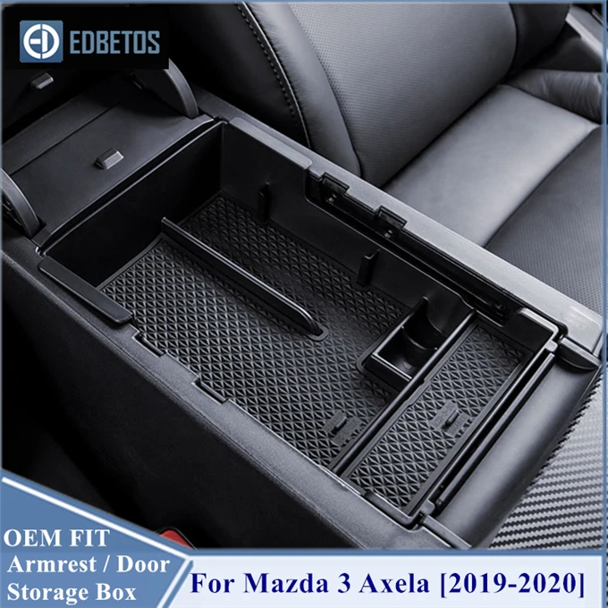 Caixa de Luva Caixa de Armazenamento Apoio de Braço para Mazda Acessórios de Armazenamento Centro Console Organizador Bandeja Mazda Interior Secundário 3 4th 2020 16 High Quality Automóveis e motos