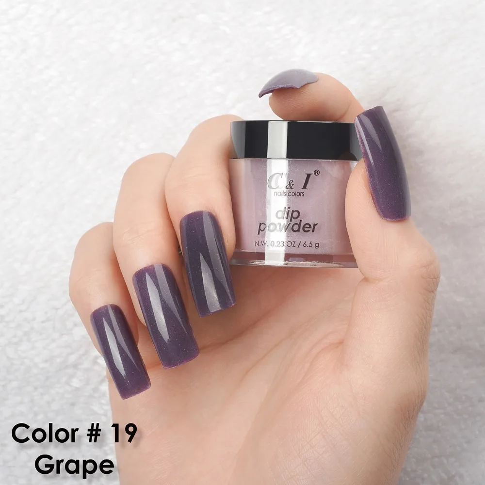 C&I Mini Dip Powder Color # 19 Grape 2
