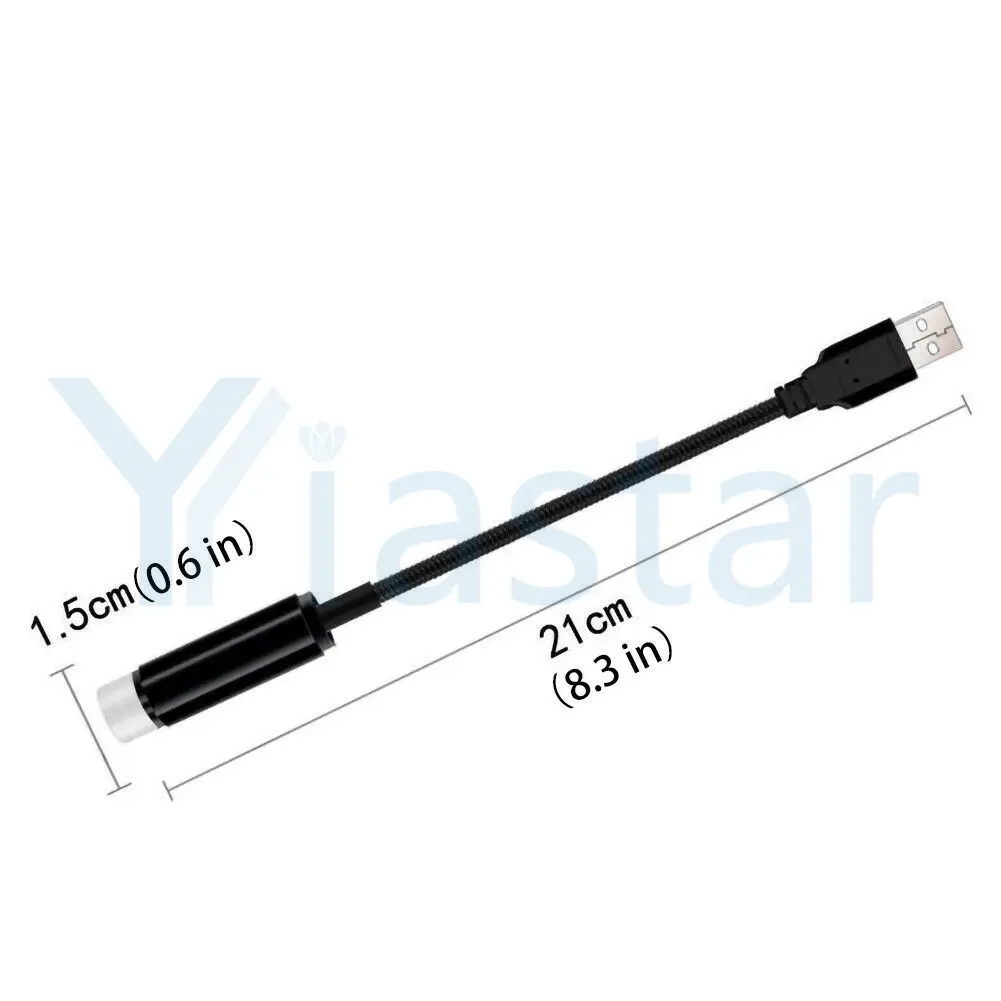 Автомобильный USB звезда потолочный светильник фонари на крышу автомобиля USB ночной Светильник романтическая атмосфера Рождественское украшение подарок на год светильник
