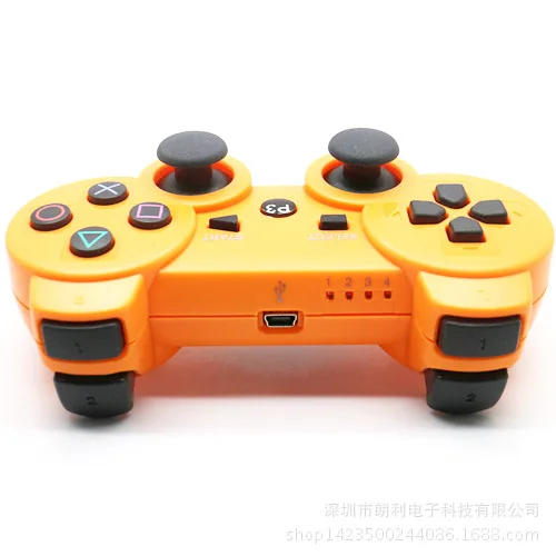 4 Беспроводной Bluetooth контроллер для sony PS3 геймпад для Play Station 3 джойстик для sony Playstation 3 PC для Dualshock контроллер - Цвет: 4