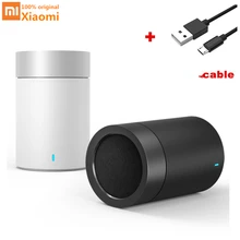 Xiaomi Bluetooth динамик Cannon 2 Цилиндрический металлический Мини Портативный беспроводной Bluetooth динамик Громкая связь микрофон сабвуфер