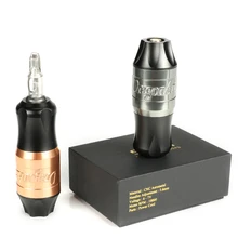 Профессиональная татуировка короткая ручка машина роторный сильный мотор Перманентный макияж бровей губ татуировки пистолет с картриджем иглы