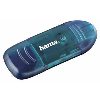 

Memory card reader USB2.0 Hama h-114730 Blue