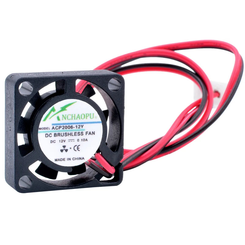 ACP2006 2cm 20mm fan 20x20x6mm DC5V 12V USB 2pin Micro lüfter für micro ausrüstung purifier drone