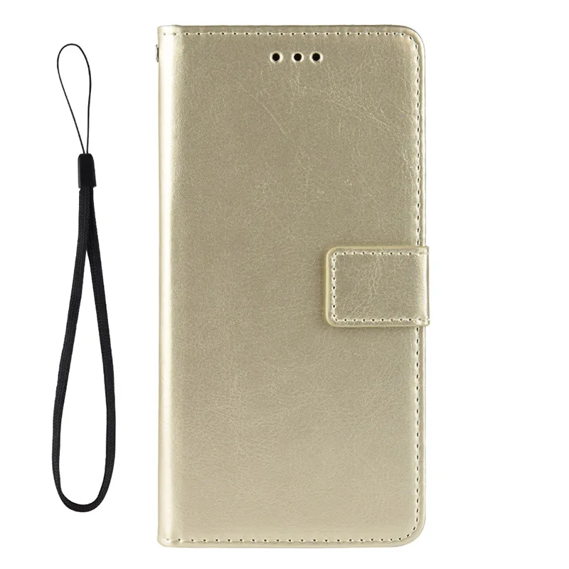 Silver Leather case Phone Accessories Phone Flip Case for mi 8 9 Mobile Cover Anti-fall Card Kickstand - Color: Silver